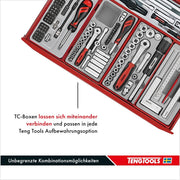 Teng Tools 3/8" Socket Set 6 pt TT1 19 Pieces Teng Tools - Dynamic Drive