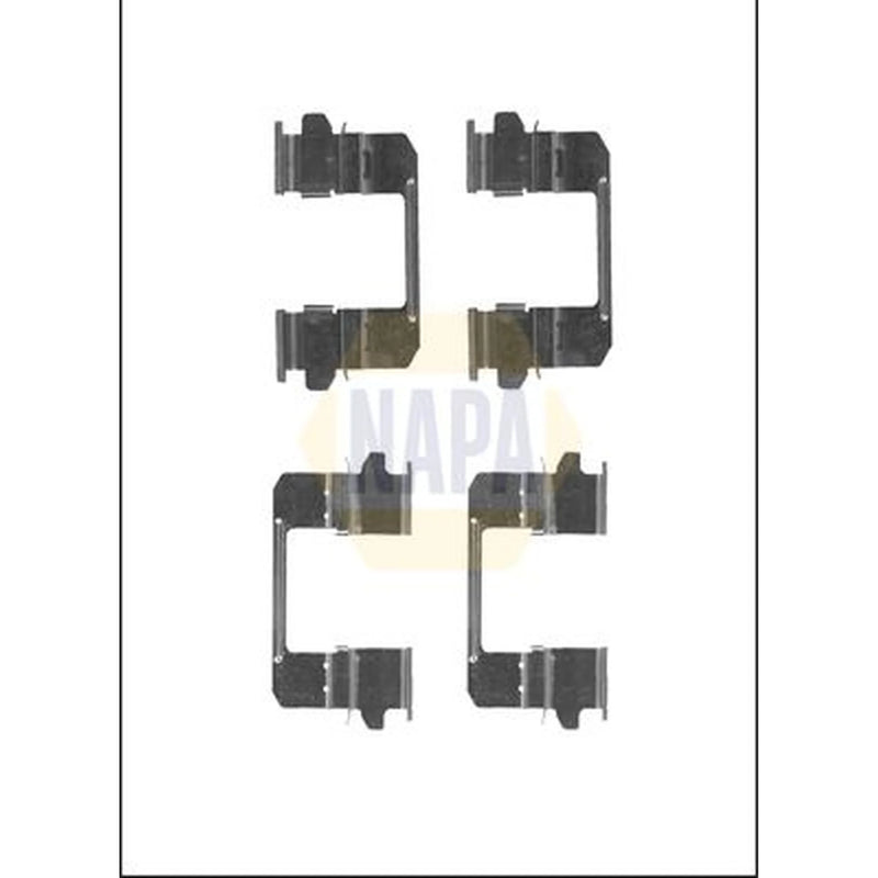 NAPA Brake Pad Accessory Fitting Kit Front fits Isuzu Chassis 2007-2012 3.0