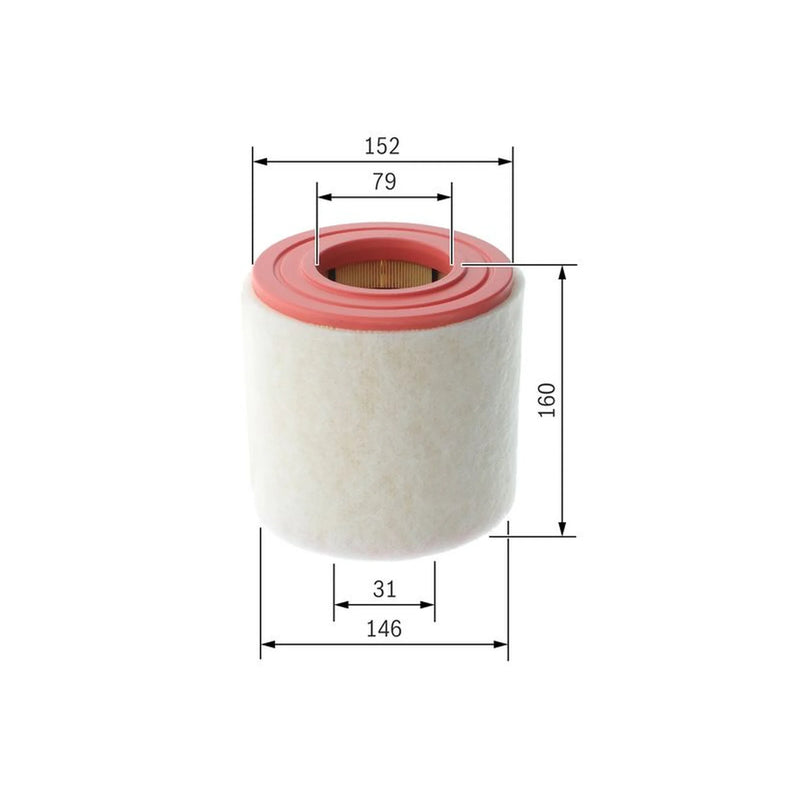 Bosch Engine Air Filter F 026 400 765