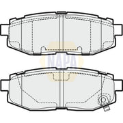 NAPA Rear Brake Pad Set fits Subaru Brz 2012 on 2.0