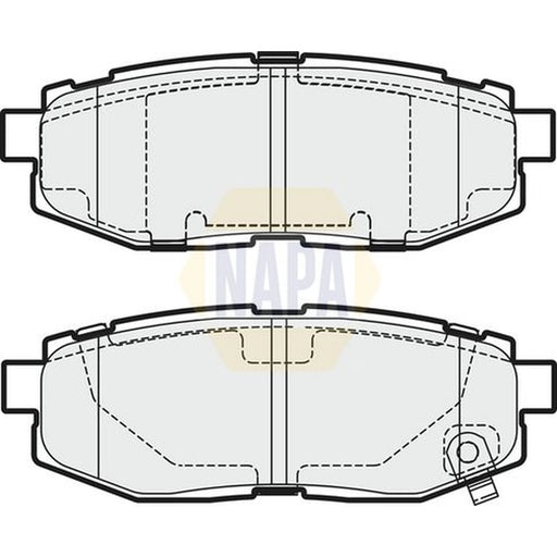 NAPA Rear Brake Pad Set NBP1773