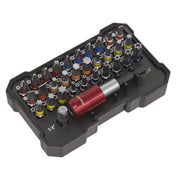 Sealey Premier Premier Colour-Coded Bit Set 32pc AK2110 Sealey Premier - Dynamic Drive