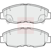 Apec Front Brake Pad Set PAD1848