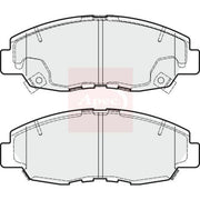 Apec Front & Rear Pads fits Honda Civic IX 2012-2016 1.8