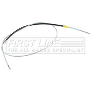 First Line Handbrake Cable Centre fits Skoda Kamiq 2019 on 1.0 1.6