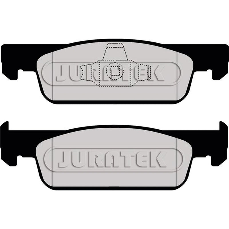 Juratek Front Brake Pad Set fits Dacia Logan II 2012-2013 1.2 1.5 1.6