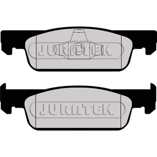 Juratek Front Brake Discs & Pads fits Renault Clio IV 2012-2021 0.9 1.2 1.5