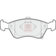 Apec Front Brake Pad Set fits Toyota Avensis 1997-2003 1.6 1.8 2.0
