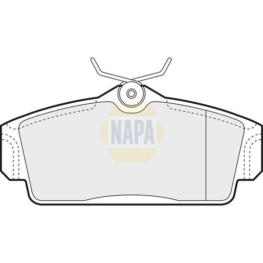 NAPA Front Brake Pad Set NBP1708