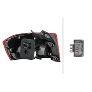 Hella Tail Light / Lamp LED Right fits VW Passat B8 2014-2024