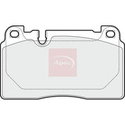 Apec Front Brake Pad Set fits Audi A6 C7 2014-2018 2.0 2.8 3.0