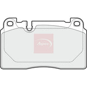 Apec Front Brake Pad Set PAD1936