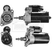 Borg & Beck Starter Motor 12V 1.7kW 10 Teeth BST2383