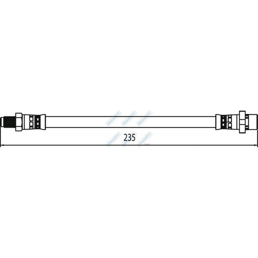 Apec Brake Hydraulic Hose Line outer BHO4218