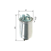 Bosch Fuel Filter Element fits Audi A2 2000-2005 1.2 1.4