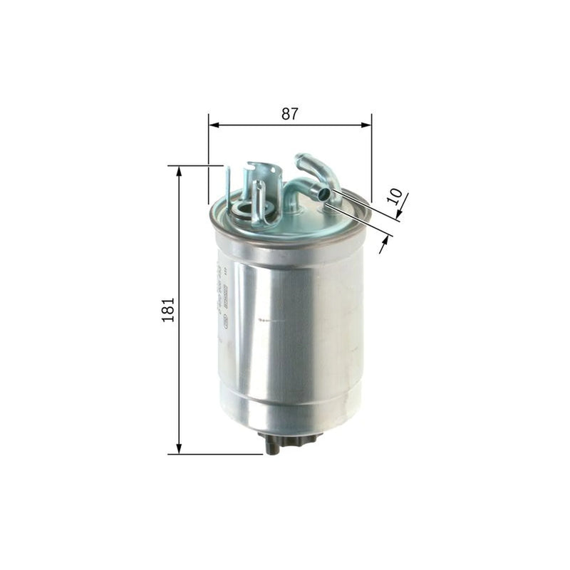 Bosch Fuel Filter Element fits Audi A2 2000-2005 1.2 1.4