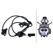 Hella ABS Wheel Speed Sensor Front Right fits Toyota Corolla 2006-2014 1.8