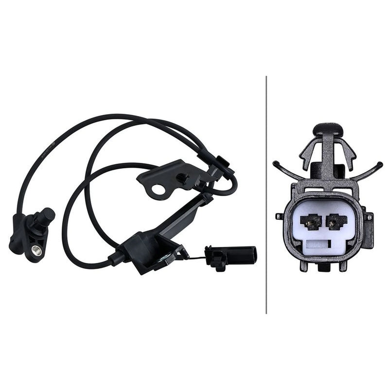 Hella ABS Wheel Speed Sensor Front Right fits Toyota Corolla 2006-2014 1.8