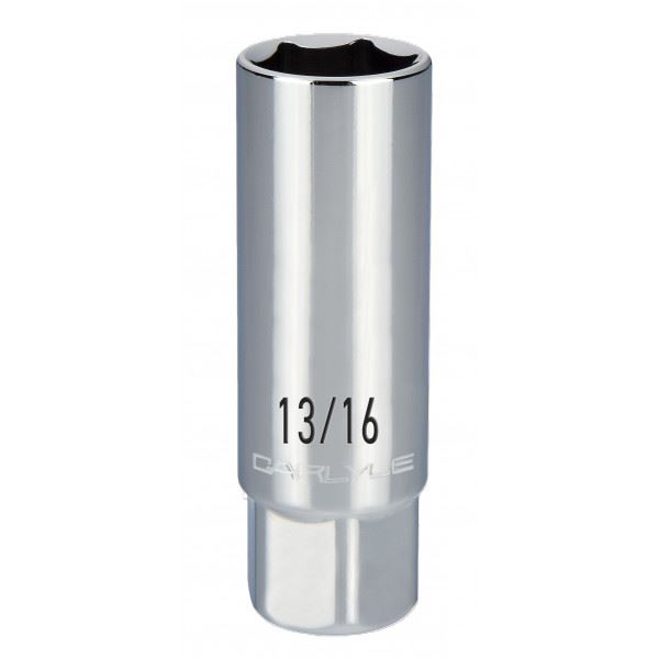 Carlyle Tools 3/8Dr 13/16In Spark Plug Socket - image 1