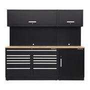 Sealey Premier Premier Storage System with Oak Worktop 2.3m APMSCOMBO4W Sealey Premier - Dynamic Drive
