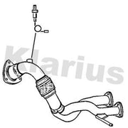 Klarius Exhaust Pipe OD fits Audi Tt 1998-2006 1.8