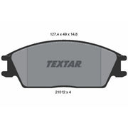Textar Front Brake Pad Set 2101204