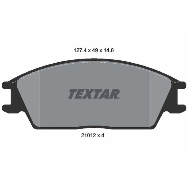 Textar Front Brake Pad Set 2101204