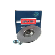 Borg & Beck Front & Rear Brake Discs & Pads fits Renault Scénic II 2003-2009