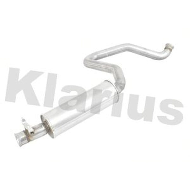 Klarius Box With Centre Pipe Centre fits Saab 9-3 1998-2003 2.0 2.2 2.3