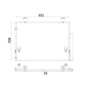 Mahle Air Conditioning Condenser AC 929 000S