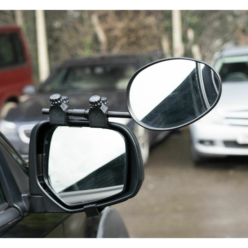 New Maypole 8327 Universal Convex Glass Deluxe Car Caravan Towing Mirror Maypole  - Dynamic Drive