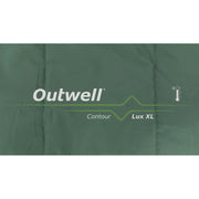 Outwell Contour Lux XL Sleeping Bag 3 Season Green Outwell - Dynamic Drive