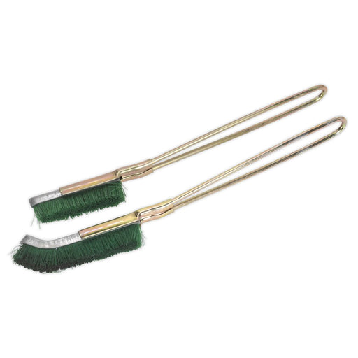 Sealey Nylon Brush Set 2pc WB06N Sealey - Dynamic Drive