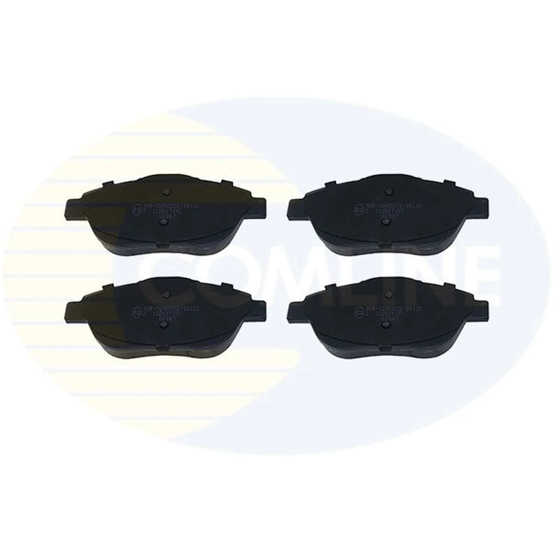 Comline 4 x Front Brake Pad Set fits Opel Corsa F 2019 on 1.2 1.5