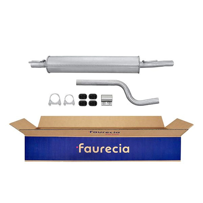 Hella Middle Silencer fits Opel Astra G 1998-2009 1.6 1.8