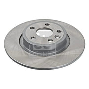 Febi 2 x Solid Rear Brake Discs 108577-x2