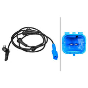 Hella ABS Wheel Speed Sensor Front fits Citroën C5 III 2008-2017