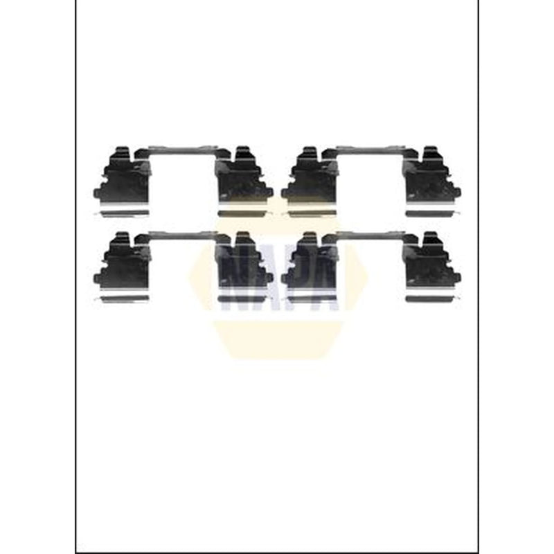 NAPA Brake Pad Accessory Fitting Kit Front fits Iveco Daily IV 2006-2011