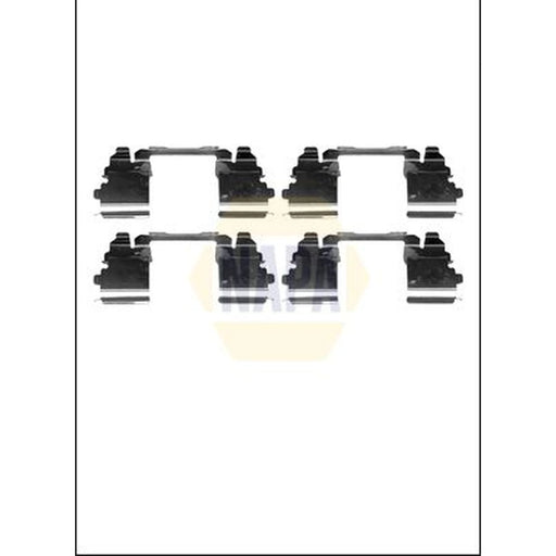 NAPA Brake Pad Accessory Fitting Kit Front fits Iveco Daily IV 2006-2011