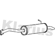 Klarius Box With Tail Pipe Rear fits Toyota Auris 2007-2012 1.33 1.4 1.6