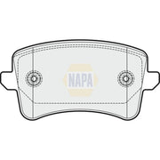 NAPA Rear Brake Pad Set NBP1115