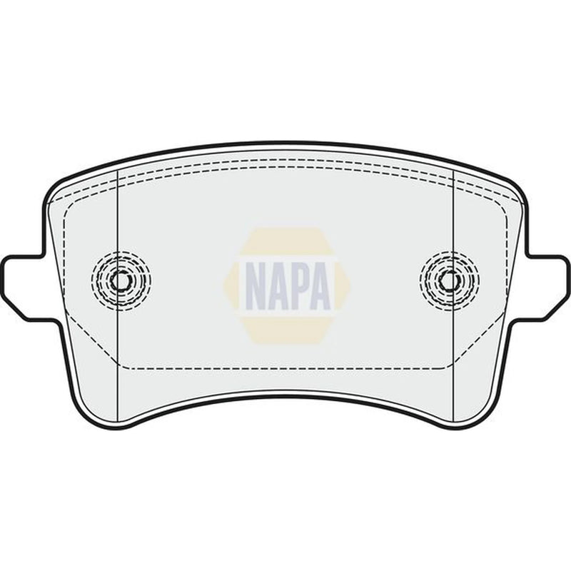 NAPA Rear Brake Pad Set NBP1115