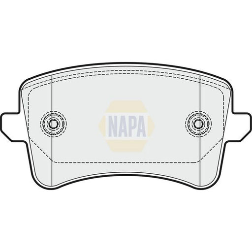 NAPA Rear Brake Pad Set NBP1115