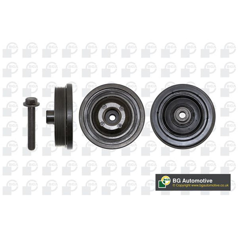 BGA Belt Pulley Set, Crankshaft 139mm fits Ford Focus I 2001-2004 1.8