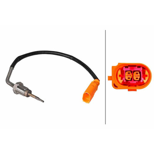 Hella Exhaust Gas Temperature Sensor after soot particul fits Audi A4 Allroad B8