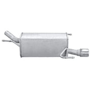 Hella End Silencer Rear fits Opel Corsa C 2000-2009 1.0