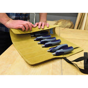 Silverline Chisel & Tool Roll 8 Pocket 440 x 380mm CB07 Silverline  - Dynamic Drive