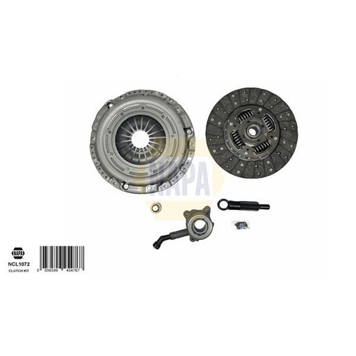 NAPA Clutch Kit Set 3pc fits Ford Tourneo Custom V362 Bus 2012-2015 2.2