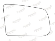 Summit Stick-On Standard Mirror Glass fits Mazda 121 RHS Summit - Bars 4 Cars