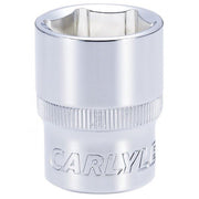 Carlyle Tools Socket - Shallow - Metric Standard - 1/2In. Dr - 22 mm - image 1